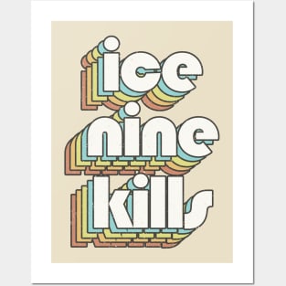 vintage color ice nine kills Posters and Art